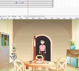 老房子打开后的男子2秒