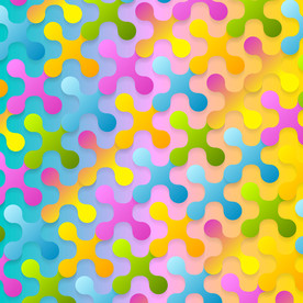 质感炫彩几何图形海报背景底纹