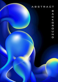 炫彩商业综合体海报不规则图形