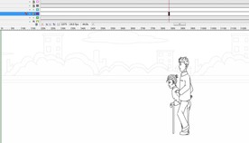 关爱老人之牵手72秒动画
