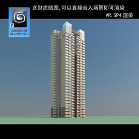 高层住宅 现代高层 小区 住宅