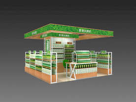 化妆品商场中岛