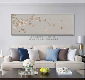 花鸟装饰画 大型花鸟挂画