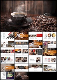 咖啡主题美食餐厅甜点美食餐饮咖