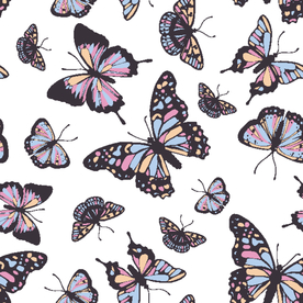 蝴蝶AI矢量图图片