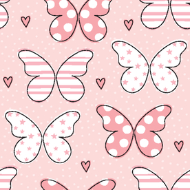 蝴蝶AI矢量图图片