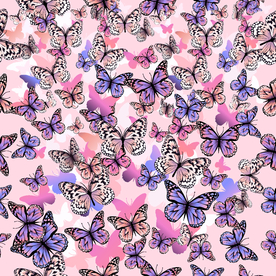 蝴蝶AI矢量图图片