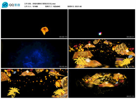 西域风情印度舞 舞台背景视频