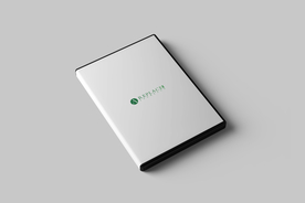 白色光盘盒样机