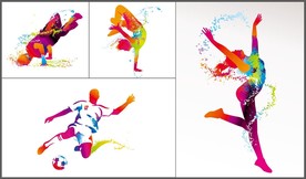 时尚运动创意设计