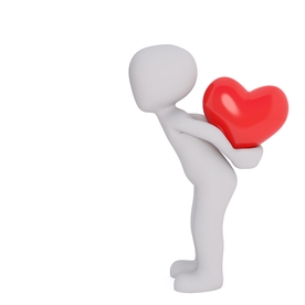 3D小人  心