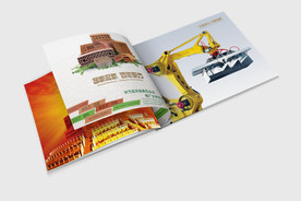 画册内页立体图