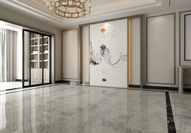 3D室内空景渲染效果图 45度