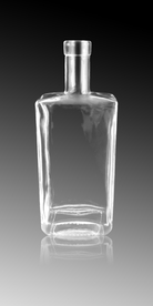 透明商务玻璃瓶子效果