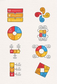 手绘分析信息图表