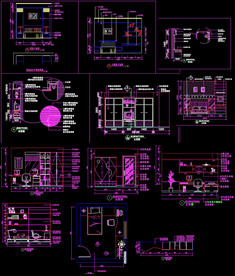 儿童房房间床位大样图