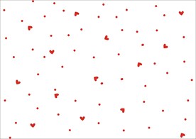 爱心圆点背景素材