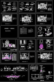 小区环境施工图