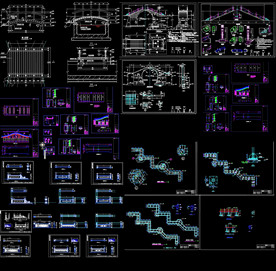 园林景观桥梁平台