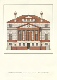 欧洲欧式古典建筑手绘建筑装饰画