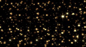 金色粒子背景