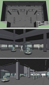 瓷器博物馆草图SU模型