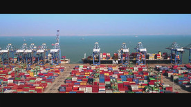 南沙物流运输港口