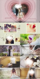 相册婚纱视频宣传片AE模版