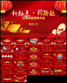 赢战猪年誓师动员大会赢战ppt