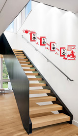 校园楼道文化墙