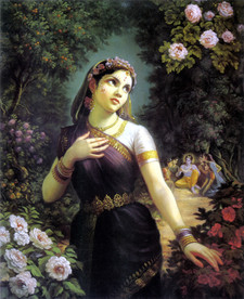 欧式抽象神话人物背景墙