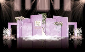 紫色系婚礼