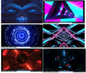 Handclap舞台背景视频