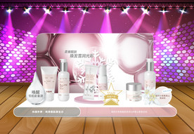 多莓山葵复合粉新品促销台