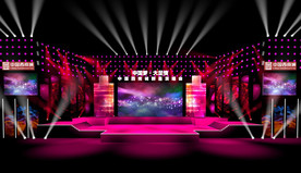 小型演唱会舞台