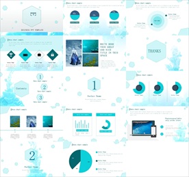 通用唯美商业计划书PPT