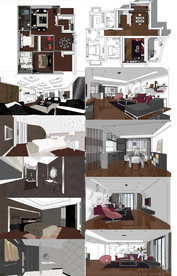 家居装饰设计模型