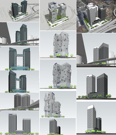 商业城市设计模型