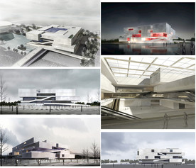 博物馆建筑模型