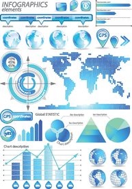 数据图表分析AI矢量素材