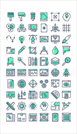 超多通用科技图标icons打包