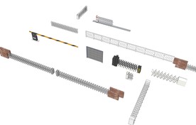 电动伸缩门SU模型