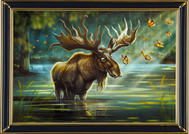 酒店娱乐场所抽象艺术油画背景墙