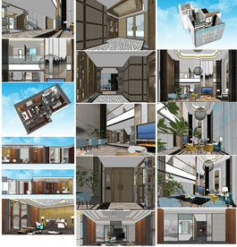 别墅家居设计模型