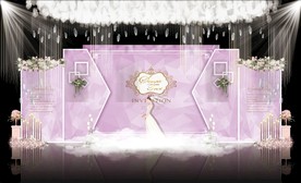 紫色系婚礼