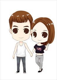 原创Q版 PSD精细分层人物