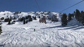 滑雪 缆车 雪山