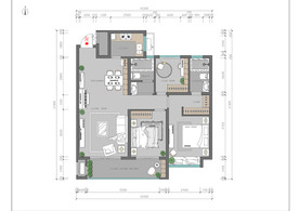 曹州府116户型样板房设计全案