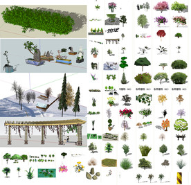 植物绿化素材模型