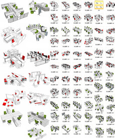办公室桌椅桌子椅子